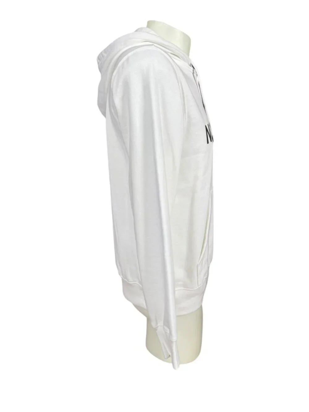 The North Face men's pullover hoodie sweatshirt drawstring hood pocket white M